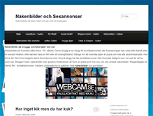 Tablet Screenshot of nakenbilder.org